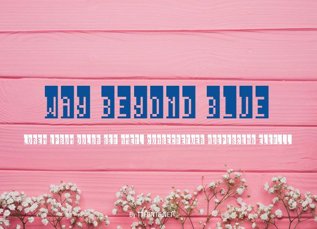 Way beyond blue example
